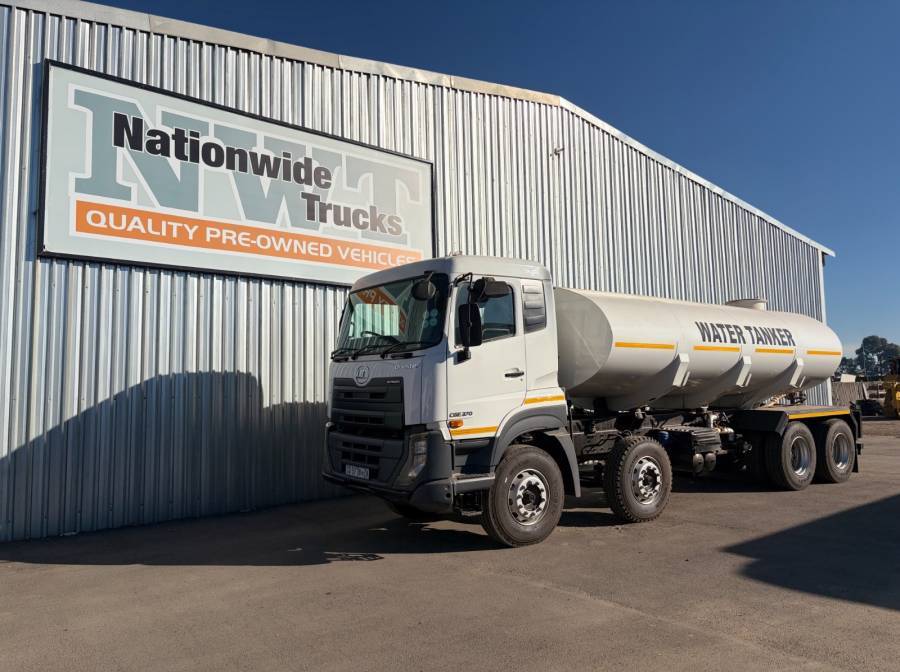 Nissan, CGE370, 8x4 Drive, Water Tanker Truck, Used, 2021