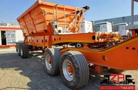 Afrit, 25 CUBE SIDE TIPPER [#53107], Side Tipper Link Trailer, Used, 2021