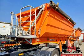 Afrit, 25 CUBE SIDE TIPPER [#53107], Side Tipper Link Trailer, Used, 2021