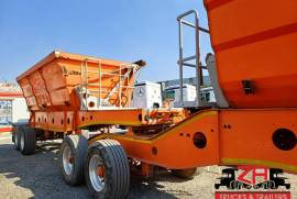 Afrit, 25 CUBE SIDE TIPPER [#53107], Side Tipper Link Trailer, Used, 2021