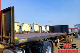 Henred, FRUEHAUF SUPERLINK FLAT DECK TRAILER [#52930], Flat Deck Trailer, Used, 2018