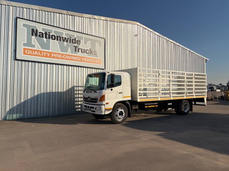 Hino, 500, 8 Ton, Cage Body Truck, Used, 2021