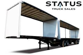 SA Truck Bodies, 6x12 Superlink Tautliner Trailer, Tautliner Trailer, Used, 2021
