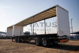 SA Truck Bodies, 6x12 Superlink Tautliner Trailer, Tautliner Trailer, Used, 2021