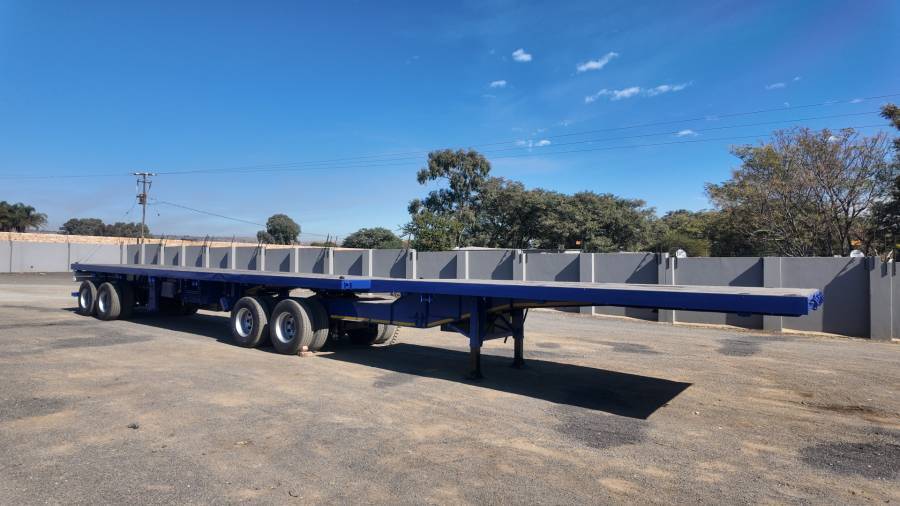 Roadhog, Flatdeck Super Link, Flat Deck Trailer, Used, 2008