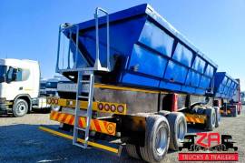 Trailmax, 40 CUBE SIDE TIPPER TRAILER #53103, Side Tipper Link Trailer, Used, 2019