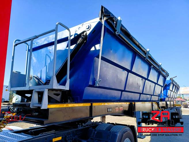 Trailmax, 40 CUBE SIDE TIPPER TRAILER #53103, Side Tipper Link Trailer, Used, 2019