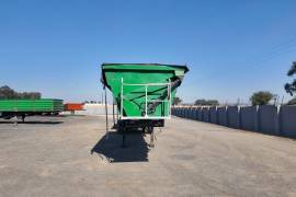 SA Truck Bodies, Flatdeck, Side Tipper Link Trailer, Used, 2023