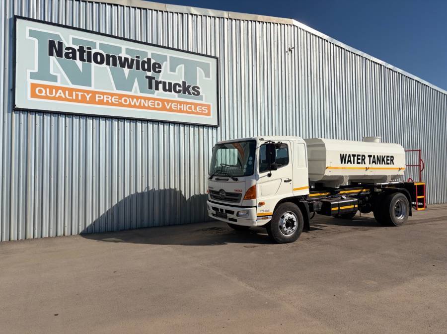 Hino, 500 1326, 4x2 Drive, Water Tanker Truck, Used, 2020