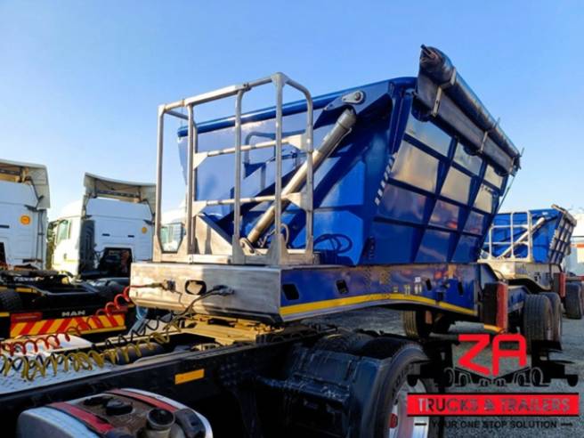 PRBB, 18 CUBE SIDE TIPPER [#53151], Side Tipper Link Trailer, Used, 2023