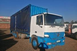 Mercedes Benz, Actros 2540 , 6x4 Drive, Tautliner Truck, Used, 2003