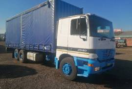 Mercedes Benz, Actros 2540, 6x4 Drive, Tautliner Truck, Used, 2003