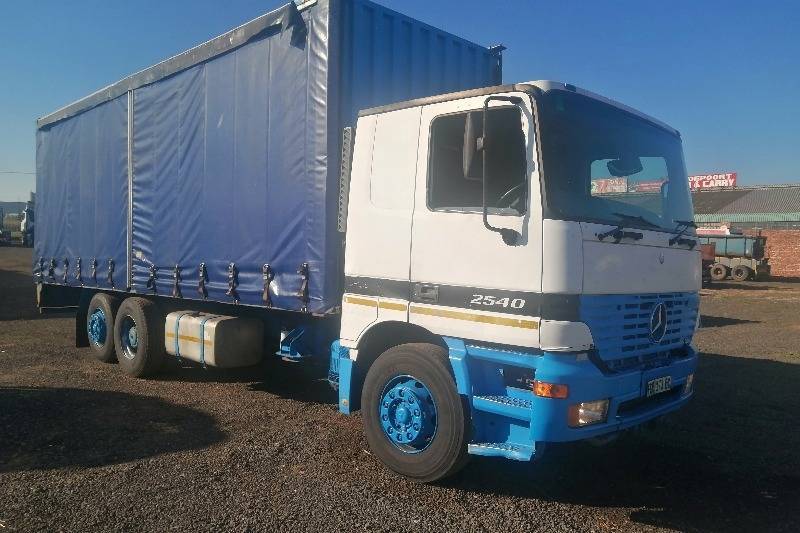 Mercedes Benz, Actros 2540, 6x4 Drive, Tautliner Truck, Used, 2003