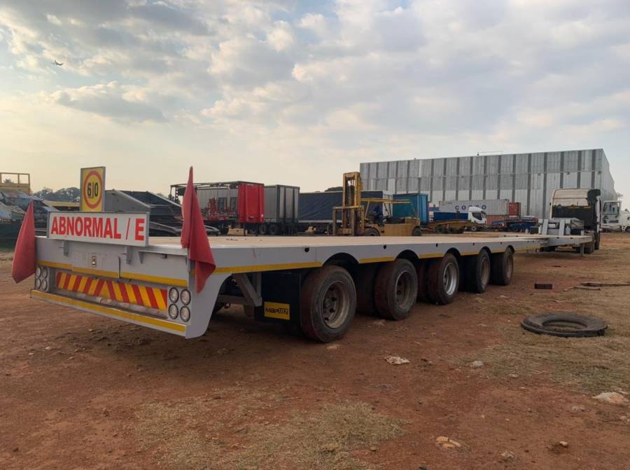 Martin, 5 Axle Extendable Steerable Lowbed, Lowbed Trailer, Used, 2021