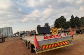 Martin, 5 Axle Extendable Steerable Lowbed, Lowbed Trailer, Used, 2021