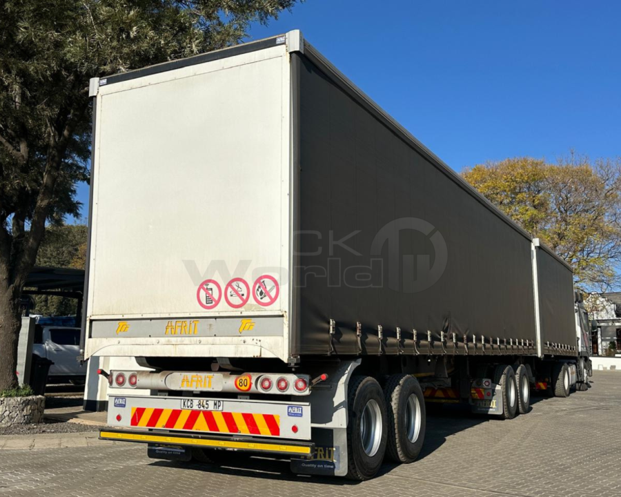 Afrit, Tautliner Trailer, Used, 2020