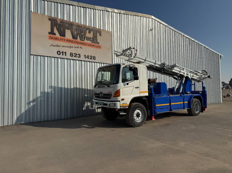 Hino, 500, 4x4 Drive, Drill Rig Truck, Used, 2016