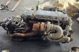 Truck Parts, Hino, J08CT- W, Engine, Used, 2012