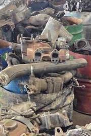 Truck Parts, Hino, J08CT- W, Engine, Used, 2012