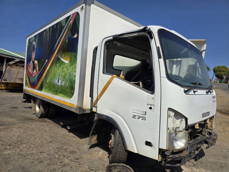Truck Parts, Isuzu, NPR275, Stripping for Parts, Box Body, Used, 2014