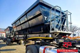 Afrit, 45 CUBE SIDE TIPPER, Side Tipper Link Trailer, Used, 2018