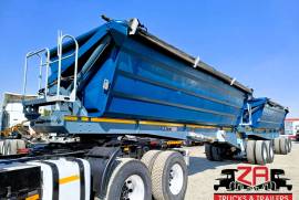 Leader Bodies, 40 CUBE SIDE TIPPER, Side Tipper Link Trailer, Used, 2022