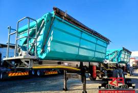 Afrit, 25 CUBE SIDE TIPPER #53111, Side Tipper Link Trailer, Used, 2021