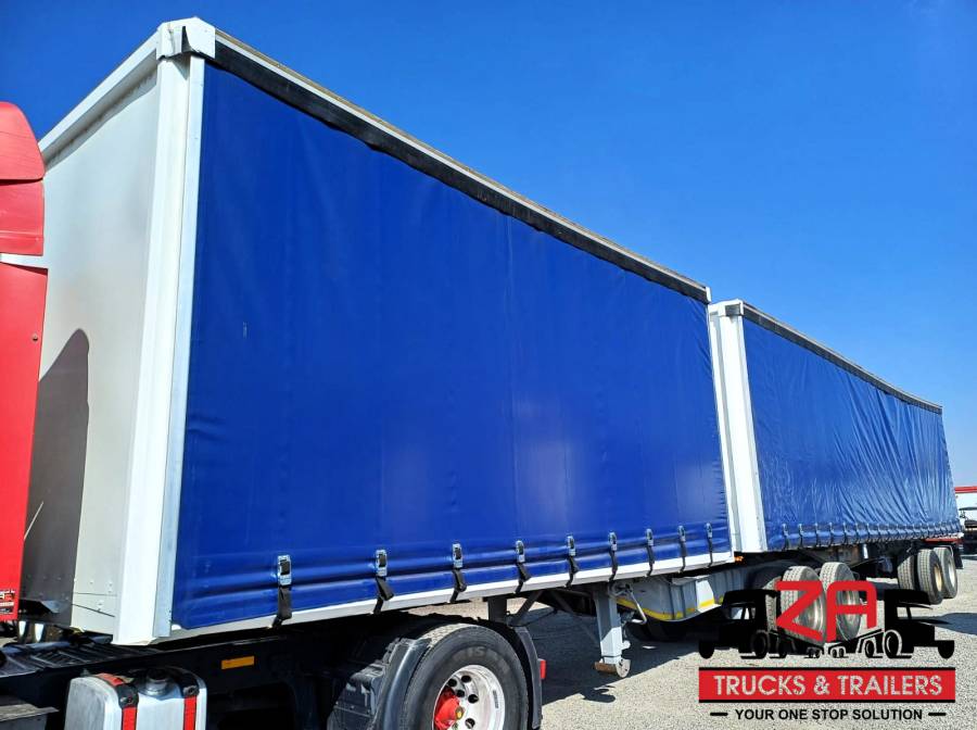 SA Truck Bodies, SUPERLINK TAUTLINER #53159, Tautliner Trailer, Used, 2015