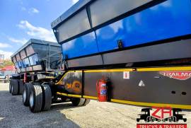 Trailmax, 40 CUBE SIDE TIPPER TRAILER , Side Tipper Link Trailer, Used, 2021