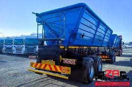 Leader Bodies, 45 CUBE SIDE TIPPER, Side Tipper Link Trailer, Used, 2018