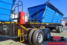 Leader Bodies, 45 CUBE SIDE TIPPER, Side Tipper Link Trailer, Used, 2018