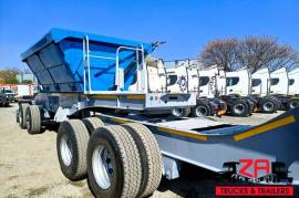 SA Truck Bodies, 18 CUBE SIDE TIPPER, Side Tipper Link Trailer, Used, 2019