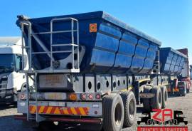 Afrit, 40 CUBE SIDE TIPPER TRAILER, Tipping Bulk Trailer, Used, 2021
