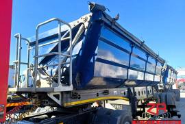 Afrit, 40 CUBE SIDE TIPPER TRAILER, Tipping Bulk Trailer, Used, 2021
