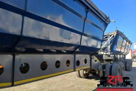 Afrit, 40 CUBE SIDE TIPPER TRAILER, Tipping Bulk Trailer, Used, 2021
