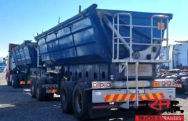 Afrit, 40 CUBE SIDE TIPPER TRAILER, Tipping Bulk Trailer, Used, 2021