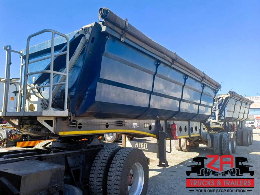 Afrit, 40 CUBE SIDE TIPPER TRAILE, Side Tipper Link Trailer, Used, 2021