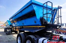 Afrit, 40 CUBE SIDE TIPPER TRAILER , Side Tipper Link Trailer, Used, 2018