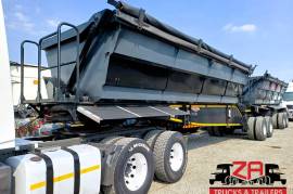 Trailmax, 40 CUBE SIDE TIPPER TRAILER, Side Tipper Link Trailer, Used, 2021
