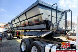 Trailmax, 40 CUBE SIDE TIPPER TRAILER, Side Tipper Link Trailer, Used, 2021