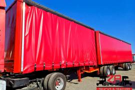 SA Truck Bodies, SUPERLINK TAUTLINER , Tautliner Trailer, Used, 2014