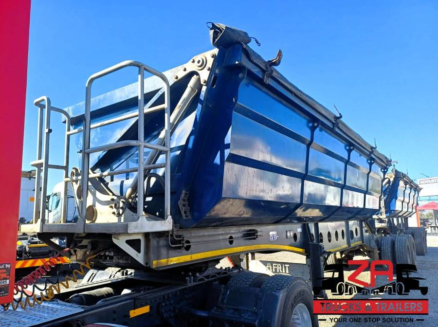Afrit, 40 CUBE SIDE TIPPER TRAILER, Side Tipper Link Trailer, Used, 2021
