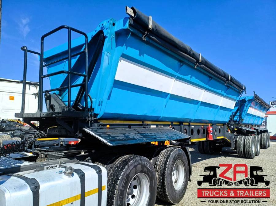 Afrit, 40 CUBE SIDE TIPPER TRAILER , Side Tipper Link Trailer, Used, 2018