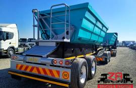 Afrit,  25 CUBE SIDE TIPPER TRAILER, Side Tipper Link Trailer, Used, 2021