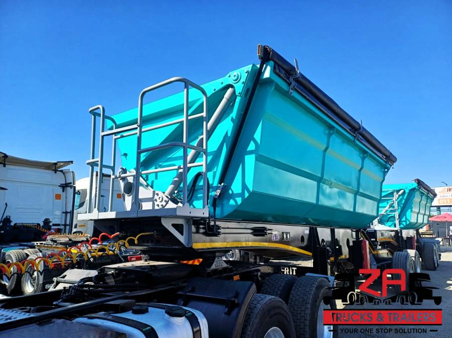 Afrit,  25 CUBE SIDE TIPPER TRAILER, Side Tipper Link Trailer, Used, 2021