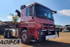 Mercedes Benz, Actros 3350 V8 T/T Fitted with Palfinger PK23000, 6x4 Drive, Crane Truck, Used, 2010