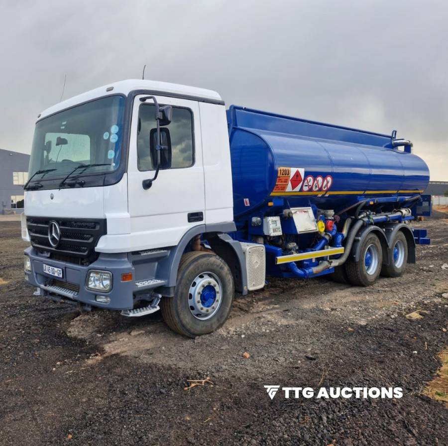 Mercedes Benz, MP2, 6x4 Drive, Diesel Tanker Truck, Used, 2006