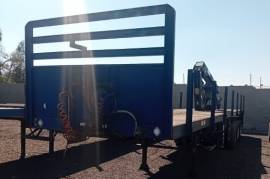 Henred, FRUEHAUF 3 AXLE CRANE TRAILER, Crane Trailer, Used, 2005