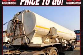 Tank Clinic, TRI-AXLE FUEL TANKER [#52370], Diesel Trailer, Used, 2003