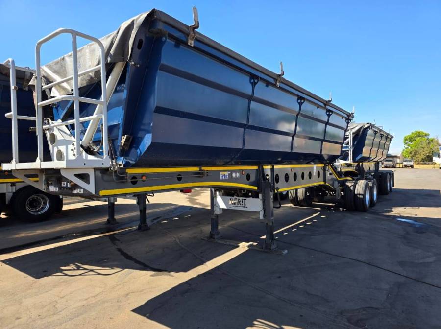 Afrit, 40 Cube , Side Tipper Link Trailer, Used, 2023